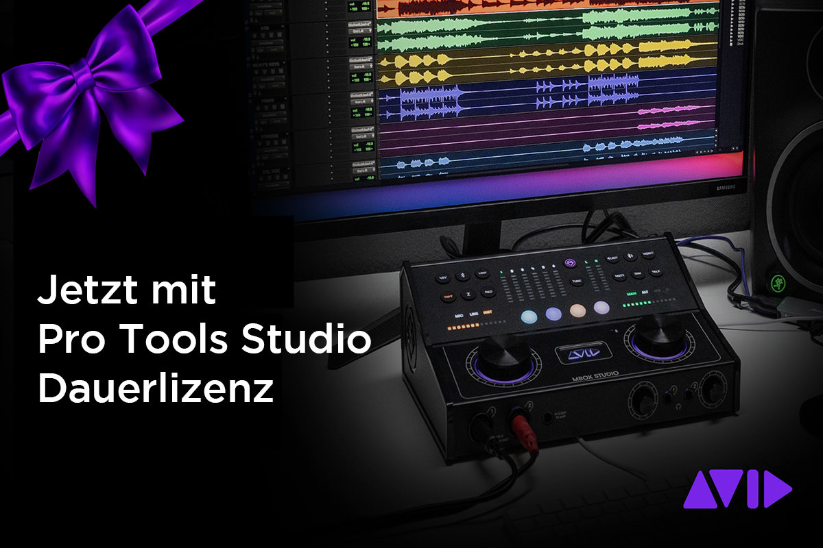 MBOX Studio with a Pro Tools Studio license!