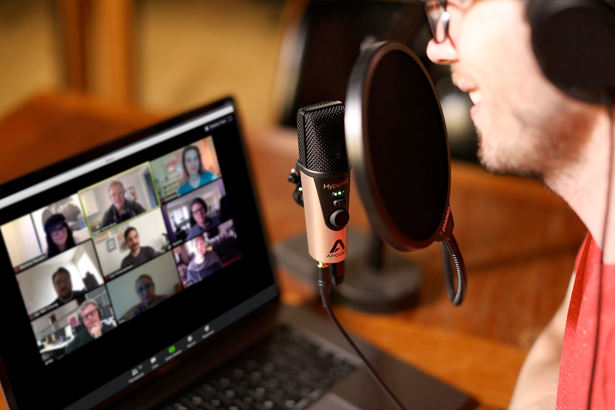 Apogee - Einrichten von USB-Mikrofonen für Konferenzen und Streaming