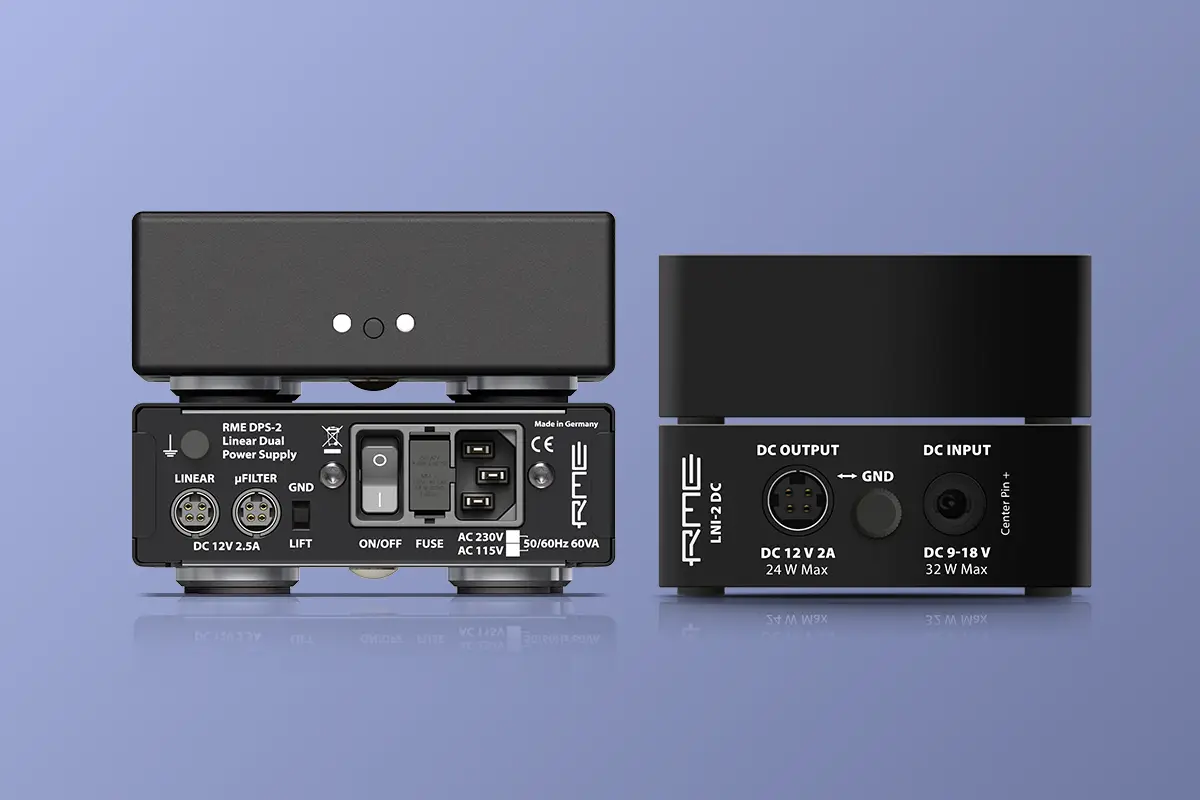 RME präsentiert DPS-2 und LNI-2 DC - Das Problem mit dem Stromnetz hat ein Ende!
