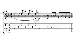 ynamic Guitar Staves in Sibelius 2022.7